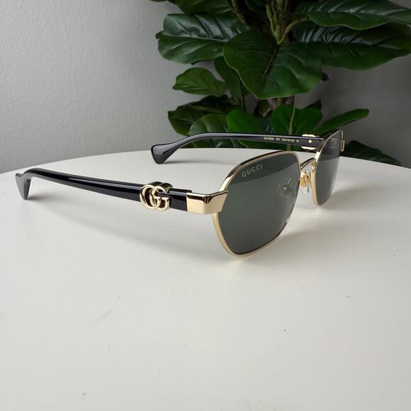 Gucci Eyewear Mini Running oval-frame sunglasses - Picture 1 of 3